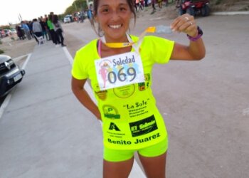 Podio para Soledad Acuña en Río Negro sobre 10 K