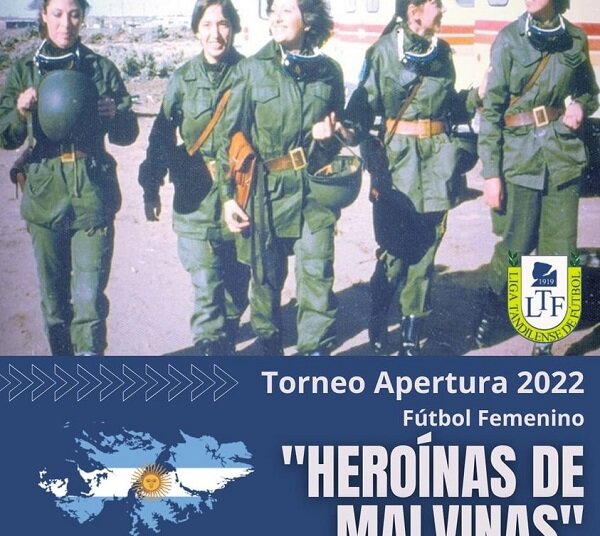 Fútbol Femenino: El Torneo Apertura se denominará «Heroínas de Malvinas»