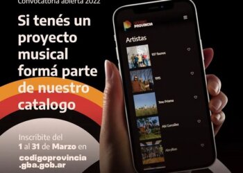 Código Provincia reabre su convocatoria a músicos bonaerenses