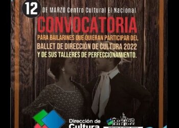 Convocatoria de Bailarines para el Ballet de Dirección de Cultura