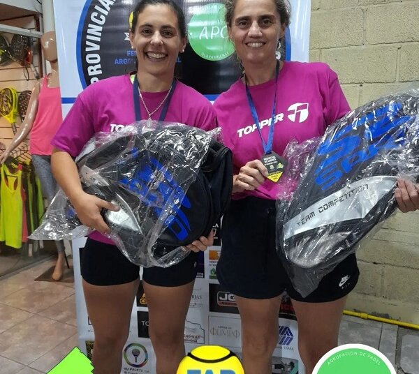 Natalia Martínez y Pamela Tanno Campeonas Provinciales en Olavarría
