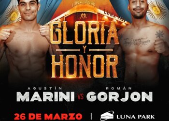 Agustín «Picha» Marini» pelea este sábado en el Luna Park