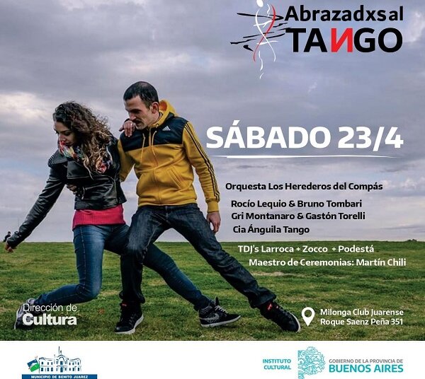 Juárez será sede del lanzamiento del programa «Abrazados por el Tango»