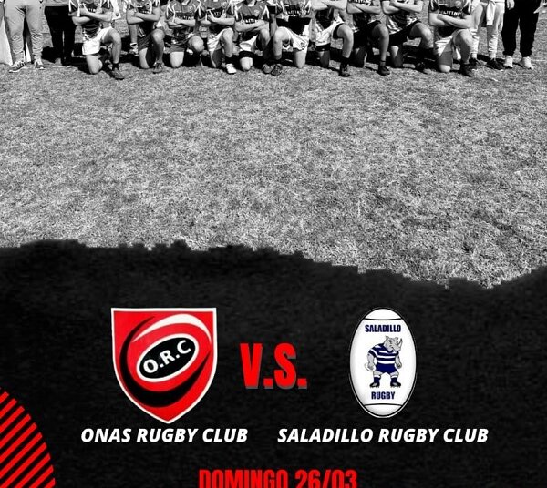 Onas Rugby, los juveniles juegan ante Saladillo y el Plantel Superior ante Los 50 de Tandil