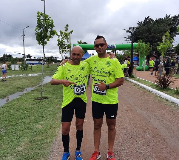 Mozo y Barrientos presentes en el Cross por el Día de la Memoria