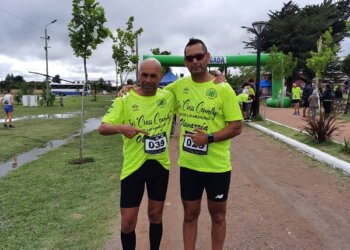 Mozo y Barrientos presentes en el Cross por el Día de la Memoria