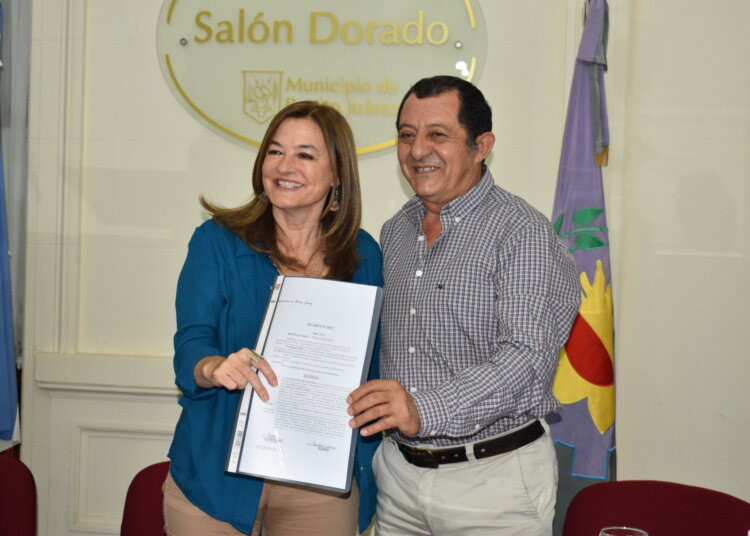 «Acá se nota la presencia del estado municipal» expresó la Ministra Díaz