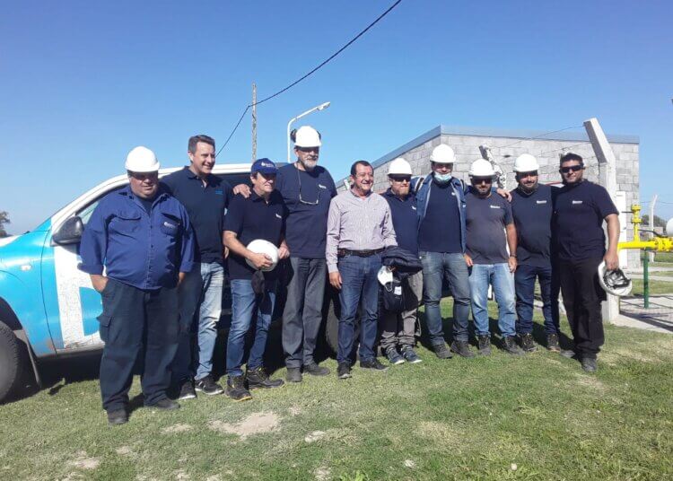 Invitado especialmente por  el  Gobernador Axel Kicillof el Intendente Marini participó del encuentro en Guamini
