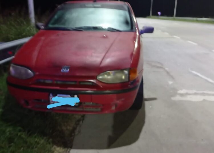 Encontraron un vehículo sin ocupantes en la Ruta 80