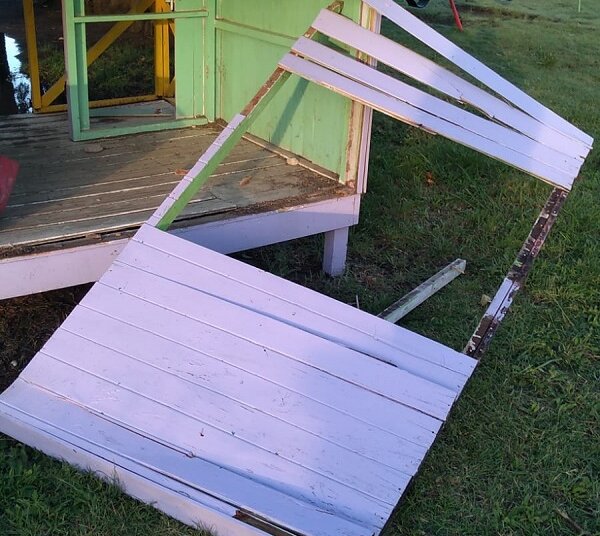 Vandalismo en el Jardín 906, rompieron juegos durante el fin de semana