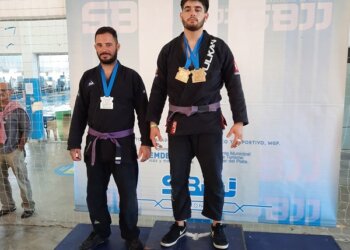 Julián Ayame en lo más alto de la Serie Bonaerense de Jiu Jitsu