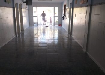Se realizaron trabajos en la Sala de Primeros Auxilios de Villa Cacique