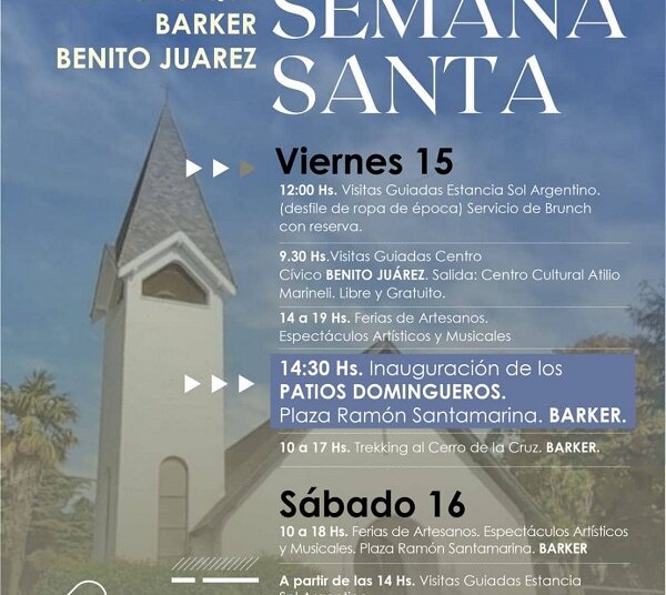 Semana Santa en nuestro distrito desde este viernes