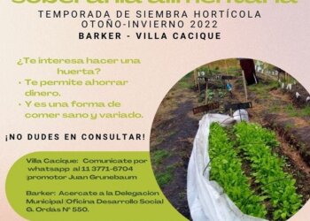 INTA: Se realiza la entrega de semillas para huertas familiares