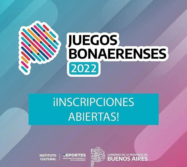 Juegos Bonaerenses en el área de Cultura aún tenes tiempo de anotarte