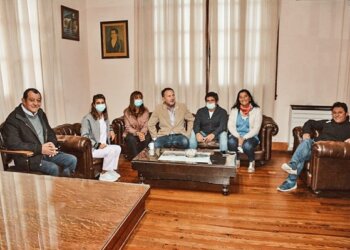 Presentaron a la Dra. Antonucci en el despacho municipal