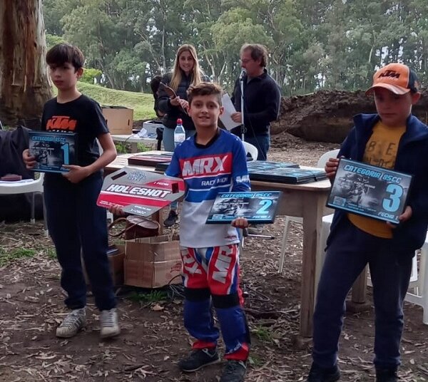 Podio para Valentino Parente y Alejandro D´Annunzio en la 1ra fecha del MX del Este