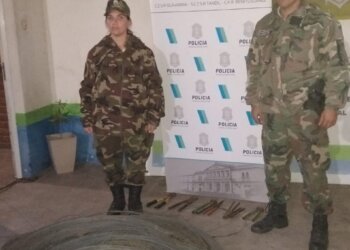 Recuperaron elementos robados del sector rural