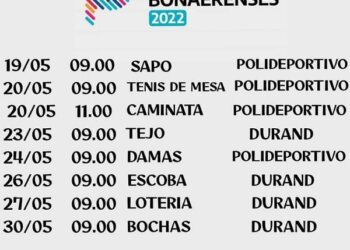 Cifra récords para nuestra ciudad en Juegos Bonaerenses, más de 1900 inscriptos