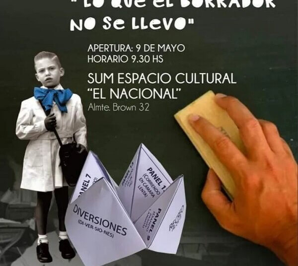 Muestra Itinerante, «Lo que el Borrador No se llevó» desde el 9 de mayo
