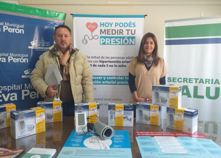 La Provincia presentó el Programa de Hipertensión Arterial. Adhesión del Municipio de Benito Juárez