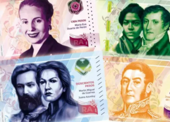 Estos son los nuevos billetes que presentó el presidente Alberto Fernández