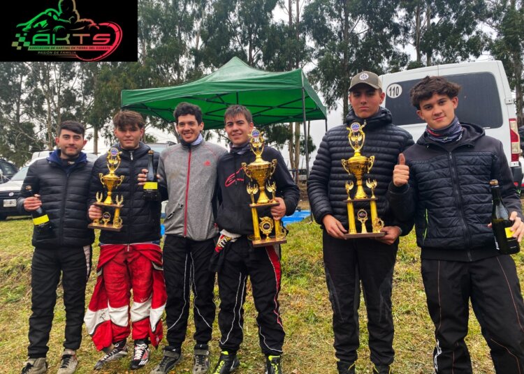 A pesar de la lluvia AKTS tuvo su fiesta del karting