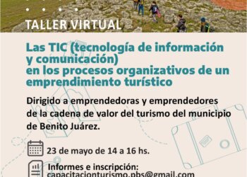 Taller para emprendedores en turismo con modalidad virtual