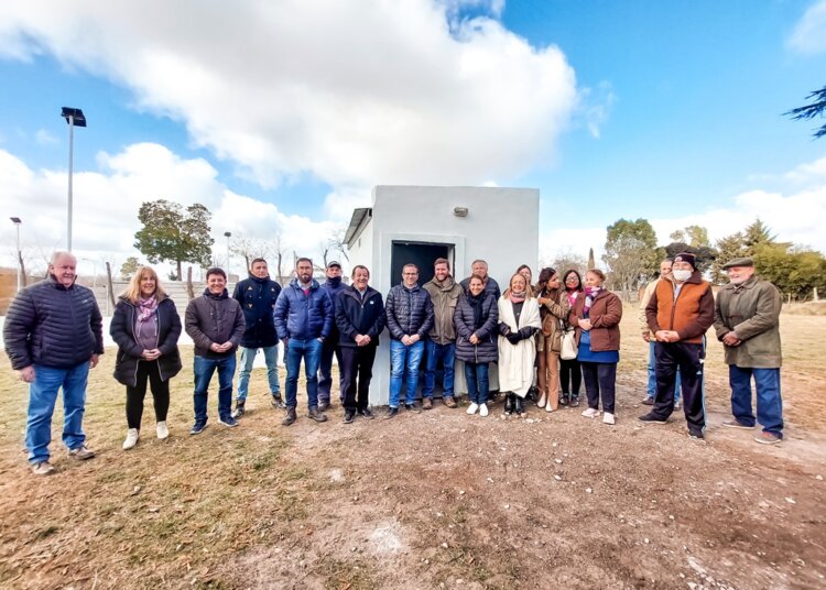 Quedo inaugurado el sistema de presurización para la red de agua en el barrio Pachán