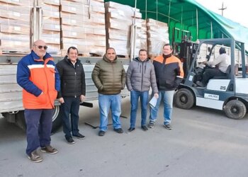 El Municipio recibió materiales para el recambio y colocación de nuevas luminarias