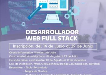 La Dirección de Educación lanza la carrera de Desarrollador Web Full Stack
