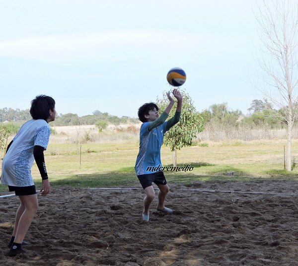 Se jugó la Etapa Local de Beach Vóley, todos los clasificados en ambas ramas