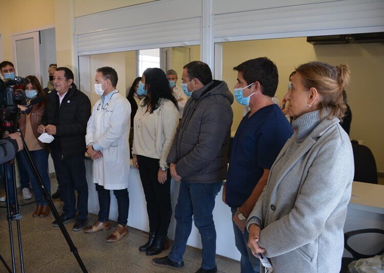 Se presentaron las reformas en el sector de administración del Hospital