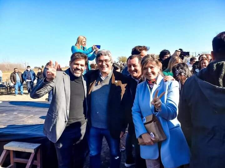 El intendente Marini acompañó al gobernador provincial