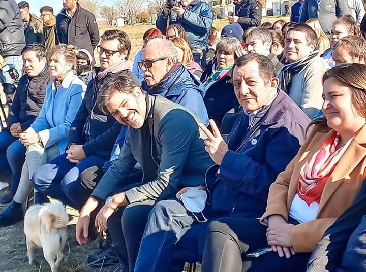 El intendente Marini acompañó al gobernador provincial
