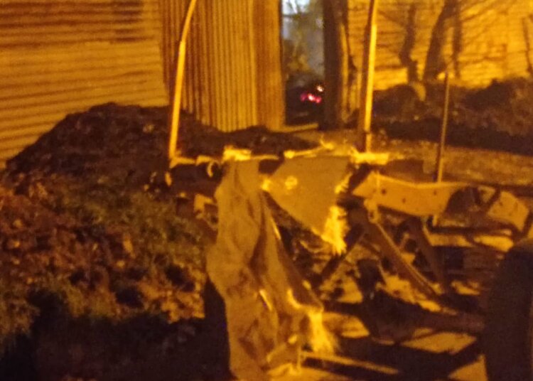 Incendio en una vivienda del Parque Muñoz