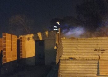 Incendio en una vivienda del Parque Muñoz