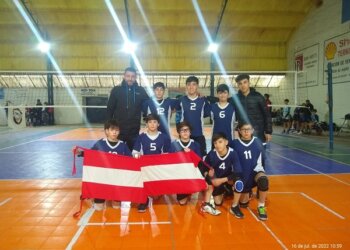 El Sub 14 del Club Alumni participó del Provincial de Vóley en Azul