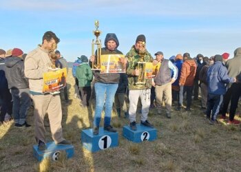 Olga Guerrero de Chaves fue la ganadora del Concurso de Pesca en La Barrancosa