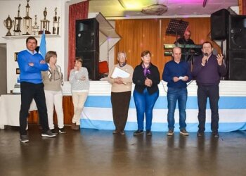 El Intendente Municipal asistió al almuerzo del Aniversario del Club El Luchador