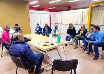 El Intendente se reunió con los nuevos integrantes de la Comisión de Bomberos de Barker