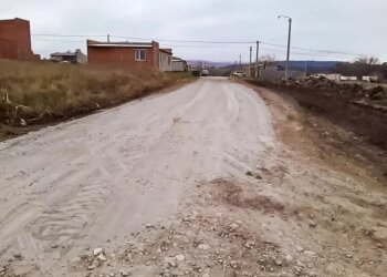 Se realizaron trabajos de mejora en calles internas del Barrio Ruca maipue