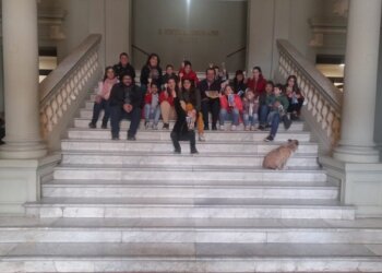 Niños y niñas del Instituto Cruz del Sur visitaron el Palacio Municipal