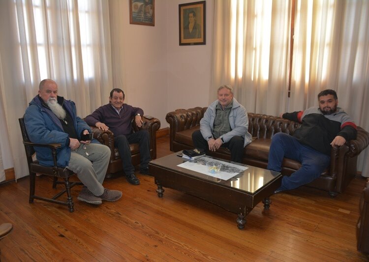julio Marini se reunió con directivos de instituciones locales