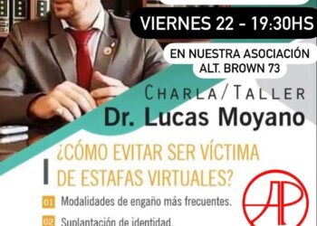 El Dr. Moyano brindará una charla de prevención sobre delitos cibernéticos