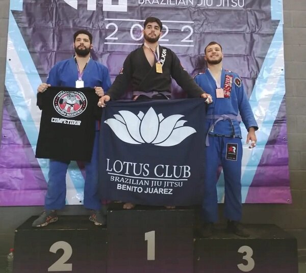 Dos podios para  Julián Ayame en el Torneo de Jiu Jitsu en Avellaneda