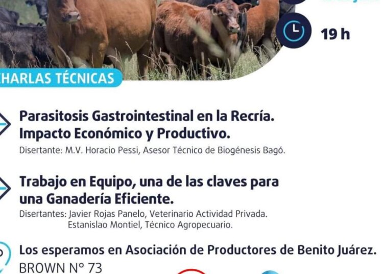 Charlas en la Asociación de Productores de Benito Juárez