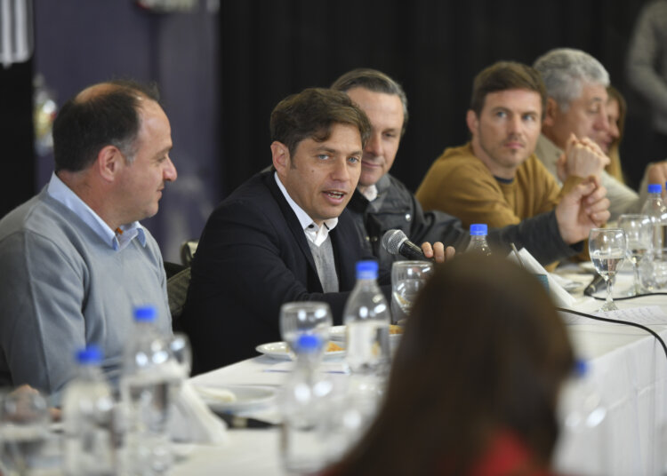 Kicillof: «Nuestros esfuerzos están dedicados a profundizar la expansión productiva para que sea más estable, duradera y justa”