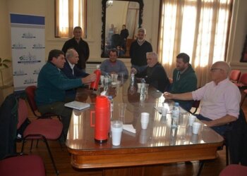 Reunión con el presidente del Consorcio de Gestión de Puerto Quequén