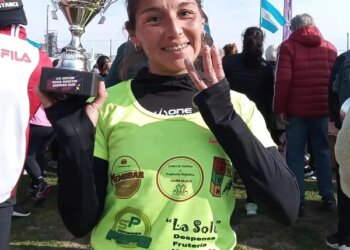 Soledad Acuña se presentó en Quequén, 6to puesto en la general de damas